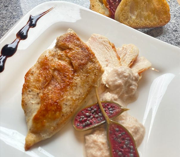 Vitello tonnato vom Huhn
